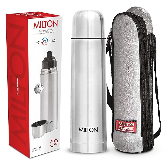 Milton Flip Lid 500 Thermosteel Vacuum Insulated Double Walled Flask