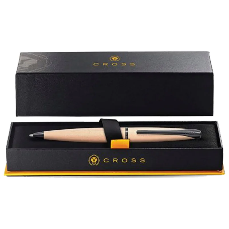 Cross ATX Brushed Rose Gold Ballpoint Pen 882-42 - Image 2