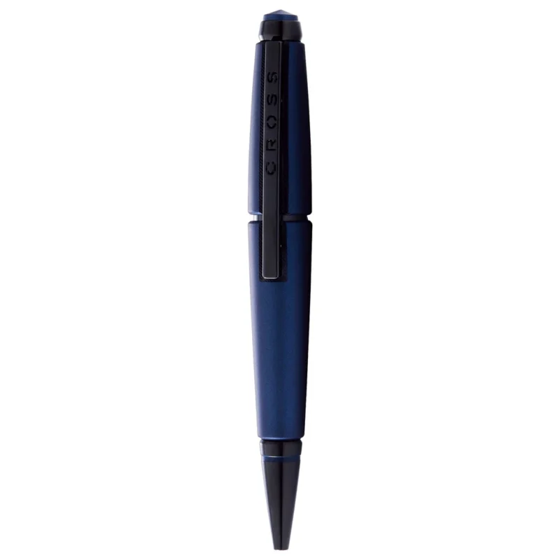 Cross Edge Matte Blue Roller Ball Pen AT0555-12 - Image 4