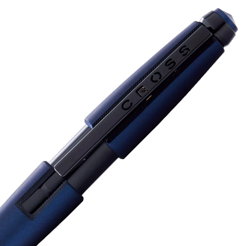 Cross Edge Matte Blue Roller Ball Pen AT0555-12 - Image 3
