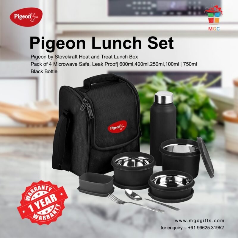 Pigeon by Stovekraft Heat and Treat Lunch Box Pack - Image 2