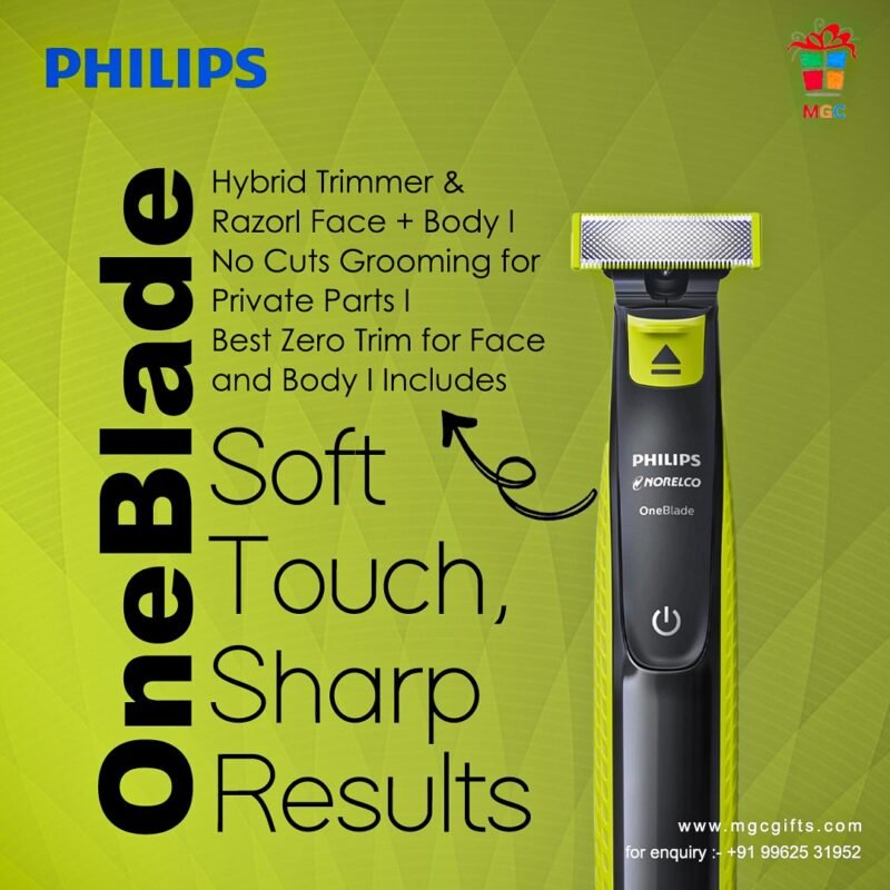 Philips OneBlade Face + Body Hybrid Shaver and Trimmer