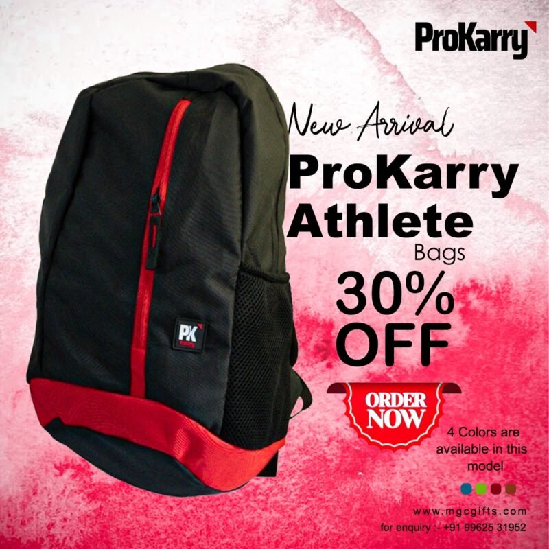 Red backpack Prokarry