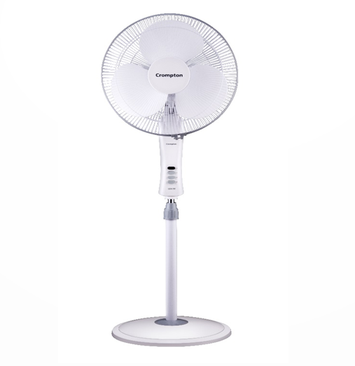 White Crompton Pedestal Fan