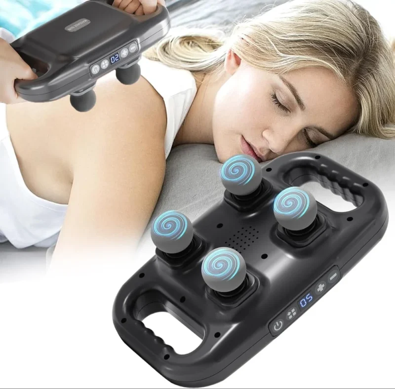 Black and white Full Body Massager BLD-335 - Image 2
